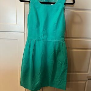 Elegant Teal Sleeveless Dress